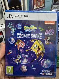 SPONGEBOB THE COSMIC SHAKE PS5 NUOVO SIGILLATO