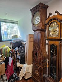 Pendolo Morbier a torre dipinto