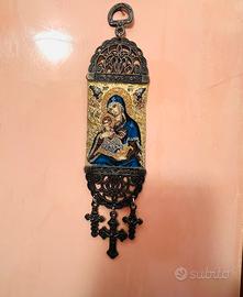 Piccolo arazzo devozionale Madonna del Perpetuo So