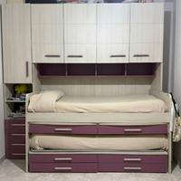 Cameretta completa con cabina armadio