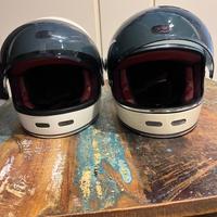 Caschi coppia stile vintage custom