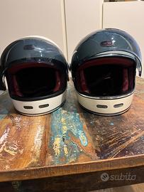 Caschi coppia stile vintage custom