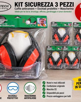 5 Kit Sicurezza Hofftech 3 Pezzi Nuovi