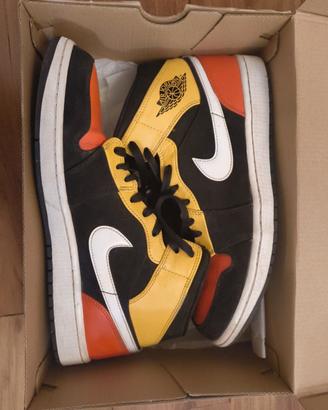 Nike Air Jordan 1 Mid “Amarillo / Team Orange” 45