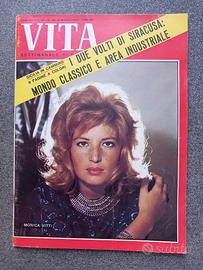 Rivista vintage anni 60 Monica Vitti