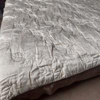 Copriletto color panna