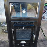 Stufa a Legna Sideros con Forno