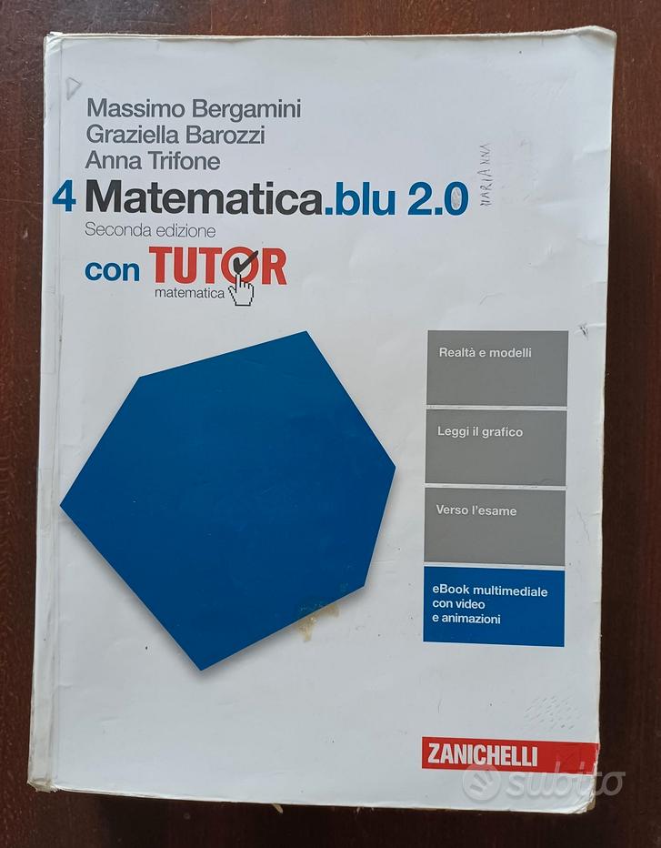 Matematica blu 2.0 volume 4 - Vendita in Libri e riviste 