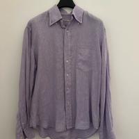 Camicia in lino lilla Alea
