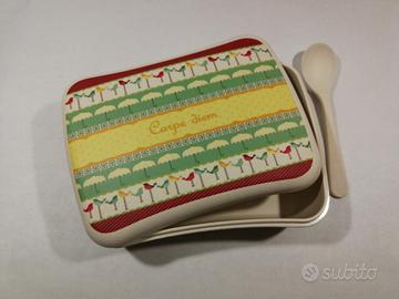 porta vivande in bamboo