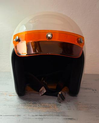 Frontino visiera parasole per casco 3 bottoni 