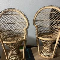 Sedie in paglia