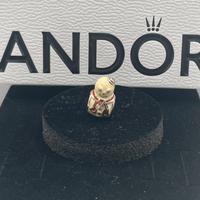 Charm Pandora Pupazzo di Neve Vintage