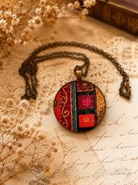 collana con ciondolo vintage 