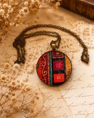 collana con ciondolo vintage 