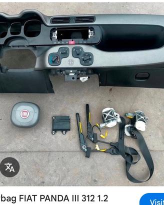 Kit airbag conpleto  fiat panda