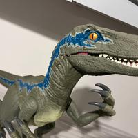VELOCIRAPTOR  BLUE ORIGINALE JURASSIC WORLD MATTEL