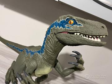 VELOCIRAPTOR  BLUE ORIGINALE JURASSIC WORLD MATTEL