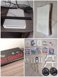 Tel 3313665441 Nintendo Wii, 73 giochi, accessori