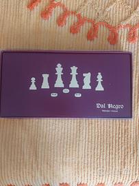 Cofanetto scacchi dama domino