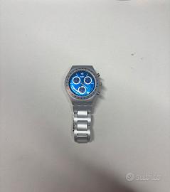 Orologio Swatch Irony Chrono Aluminium Blu