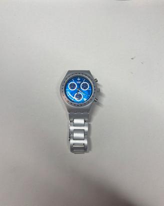 Orologio Swatch Irony Chrono Aluminium Blu