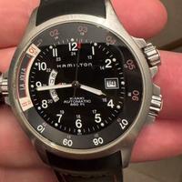 HAMILTON KHAKY NAVY GMT AUTOMATICO 42MM