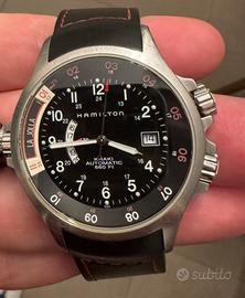 HAMILTON KHAKY NAVY GMT AUTOMATICO 42MM