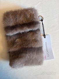 Borsetta La Capannina in finta pelliccia