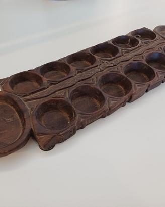 Mancala/Awalé Legno Arte Tribale Africana
