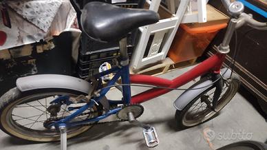 bicicletta bimbo con rotelle