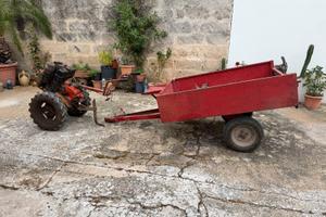 Motocoltivatore Lombardini 530 con Rimorchio Fresa