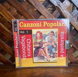 Cd Canzoni Popolari di Leo & Gabry  Vol. 1