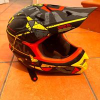 Casco motocross enduro ONEAL taglia M omologato