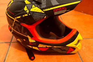 Casco motocross enduro ONEAL taglia M omologato