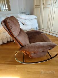 Dondolo vintage '70, Guido Faleschini