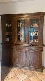 Credenza con Vetrine