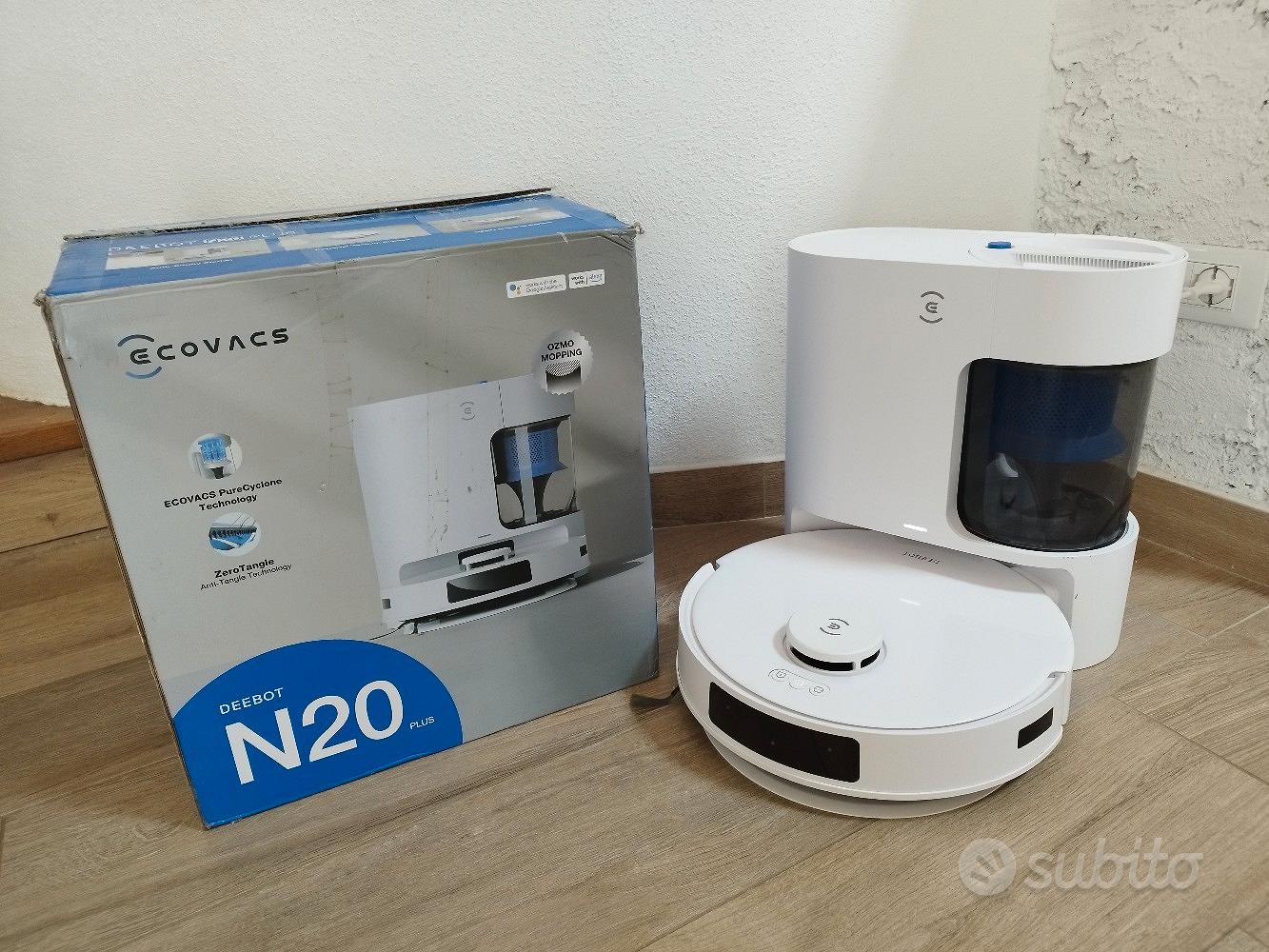 ECOVACS Panni Lavabili Per DEEBOT - 3 Pezzi, Originali, Per Robot Aspirapolvere N20, X1, T10 - Foto 4