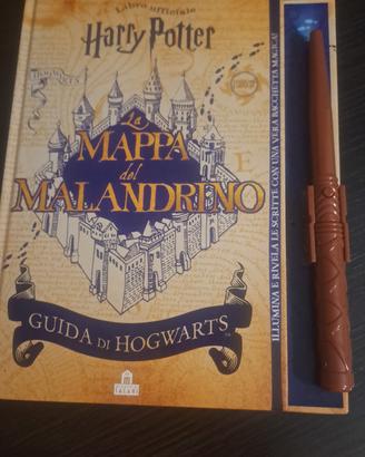 libro "mappa del malandrino" Harry Potter 