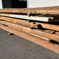 Travi antiche lunghe fino a 9 metri