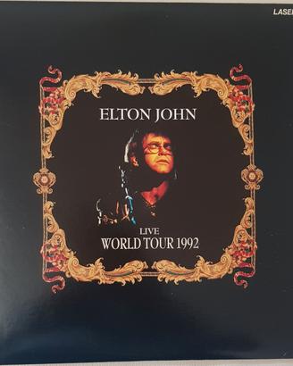 Laser Disc Elton John - Live World Tour 1992