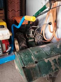 fresa più attrezzo per dare i trattamenti 