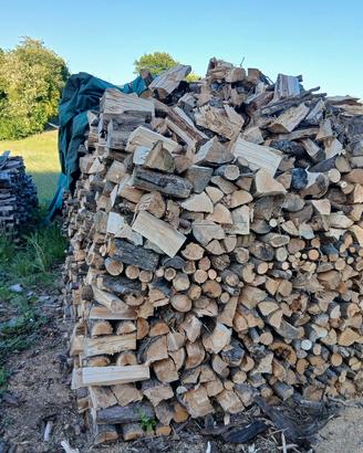 legna secca per stufe e camini