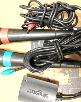Microfoni per ps per gioco singstar