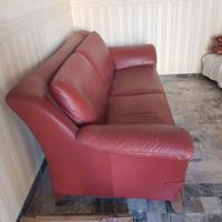 Divano a tre posti con puffo