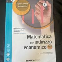 Libro matematica per indirizzo economico 2