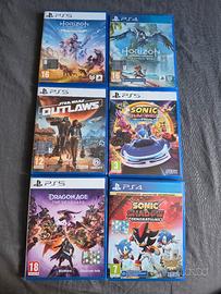 Giochi ps5 e ps4