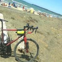 Bici Gravel acciao telaio Barco Padova