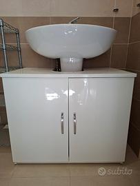 Mobile bagno sotto lavello piu specchiera
