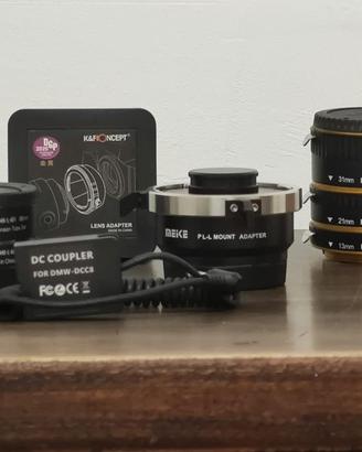 Adattatori e Tubi Macro L-Mount (Panasonic, Leica,